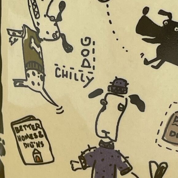 Vtg 1997 Three Dog Bakery Whimsical Cartoon Yummy Coffee Mug Kansas City USA - Picture 9 of 13